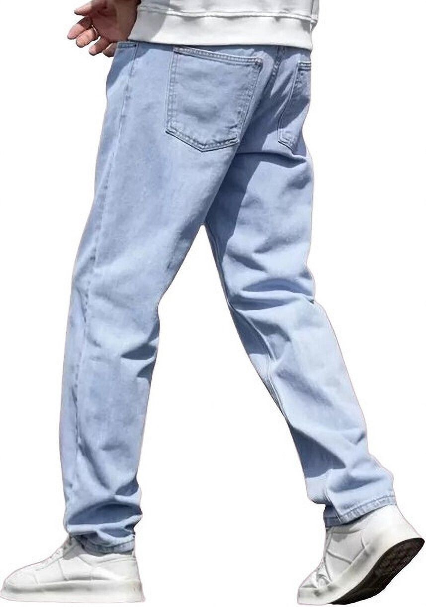 Vasura Jeans Boot-Leg Mid Rise Light Blue Men Denim Jeans - Image 2